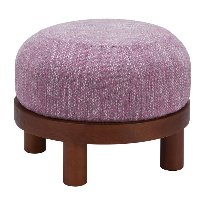 Zuo Gome 110185 Ottoman - Wisteria Purple IMAGE 5