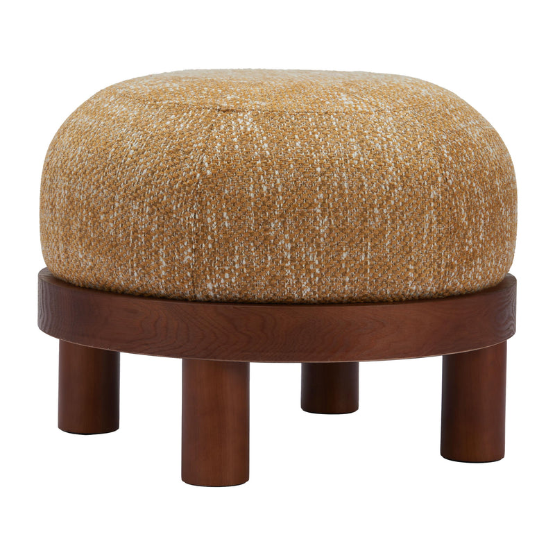 Zuo Gome 110184 Ottoman - Oat Yellow IMAGE 4