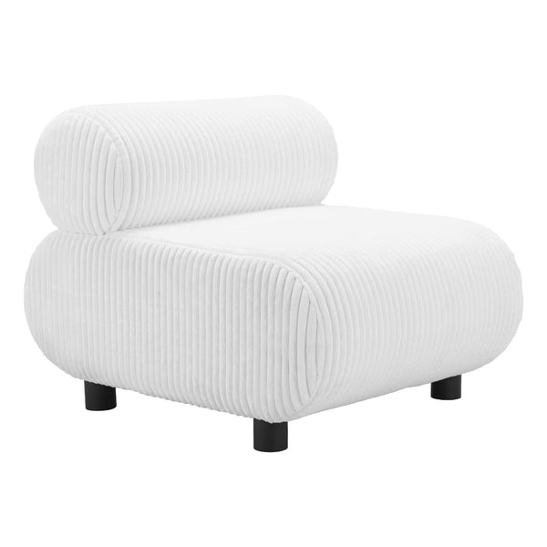 Zuo Rahat 110294 Accent Chair - White IMAGE 1