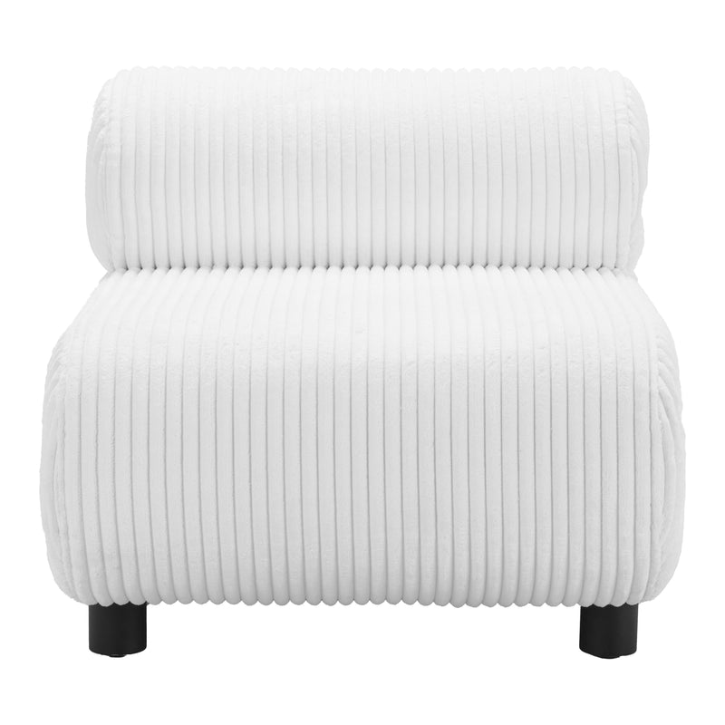 Zuo Rahat 110294 Accent Chair - White IMAGE 3