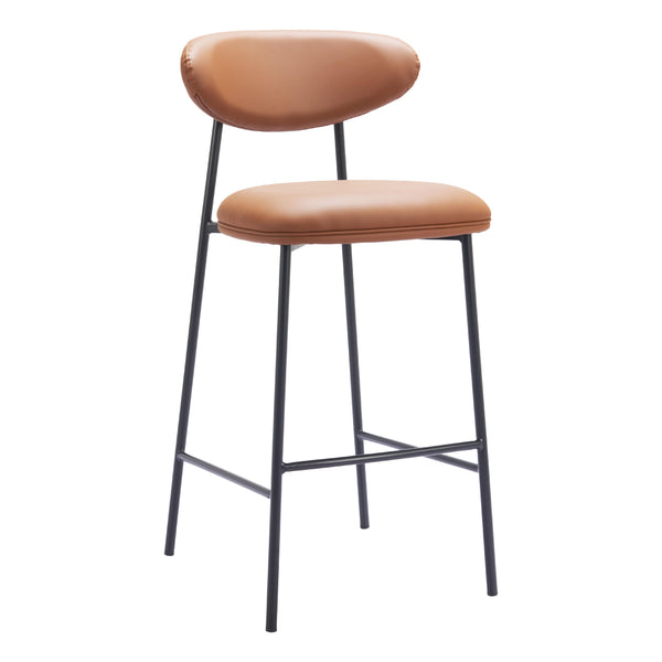 Zuo Rorun 110338 Barstool - Brown IMAGE 1