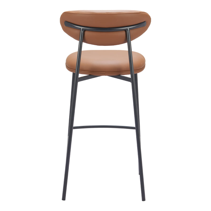 Zuo Rorun 110338 Barstool - Brown IMAGE 4