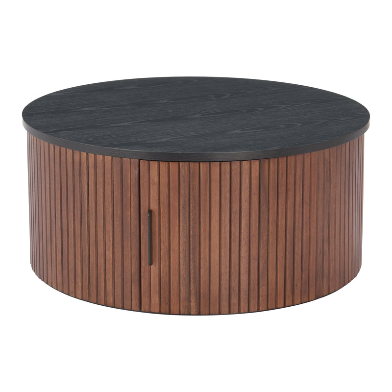 Zuo Nejaus 110299 Coffee Table - Black & Walnut IMAGE 5