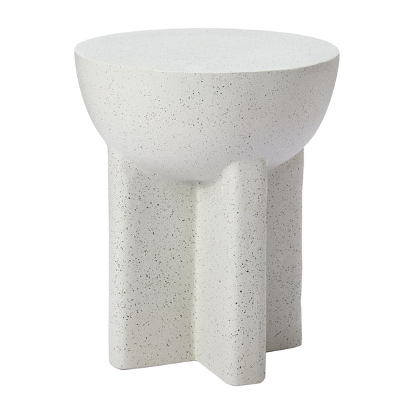 Zuo Molli 110192 Side Table - White IMAGE 1