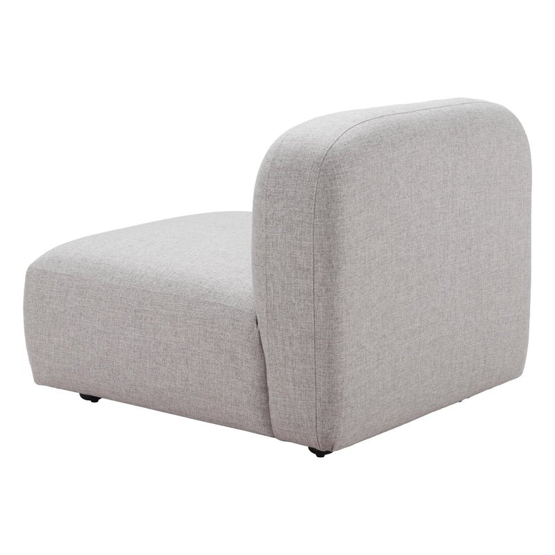 Zuo Biak 110367 Middle Chair - Grey IMAGE 5