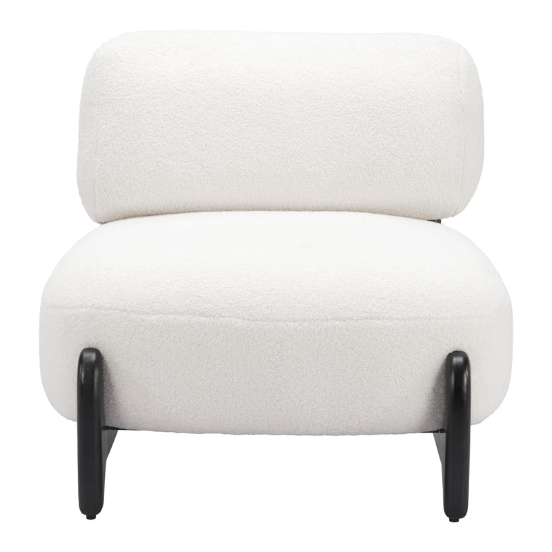 Zuo Bombo 110268 Accent Chair - White IMAGE 3