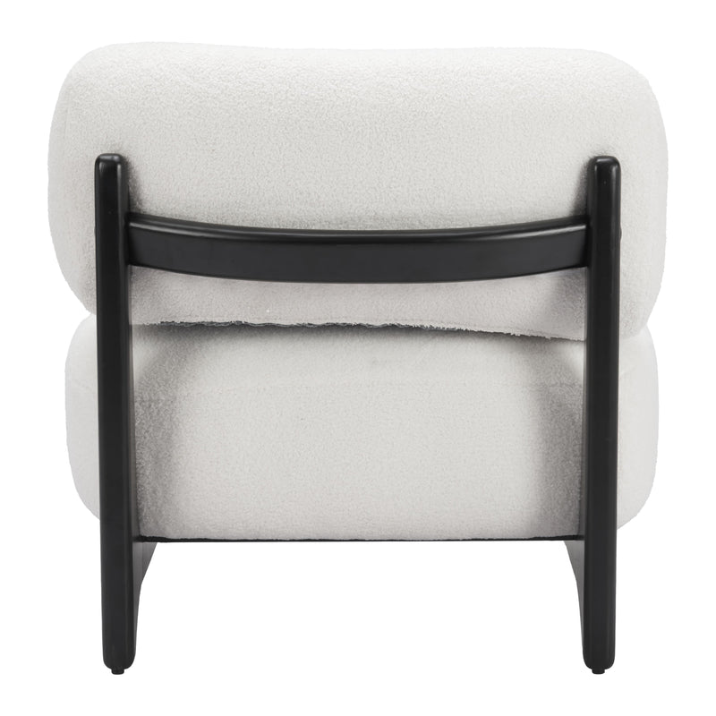 Zuo Bombo 110268 Accent Chair - White IMAGE 4