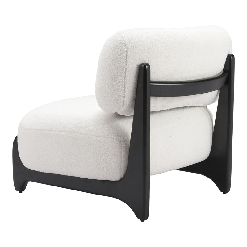 Zuo Bombo 110268 Accent Chair - White IMAGE 5