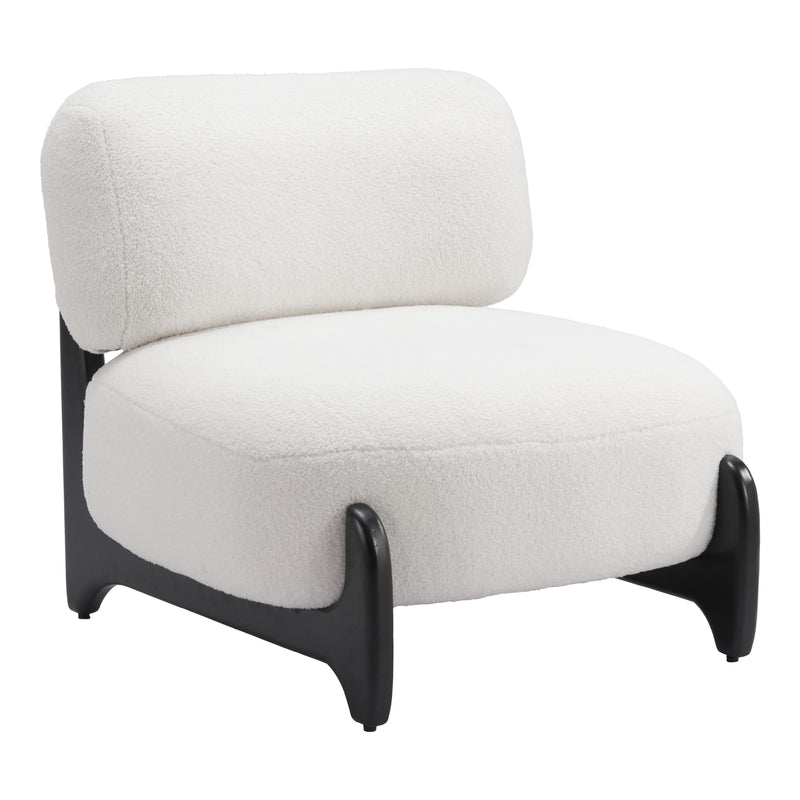 Zuo Bombo 110268 Accent Chair - White IMAGE 6