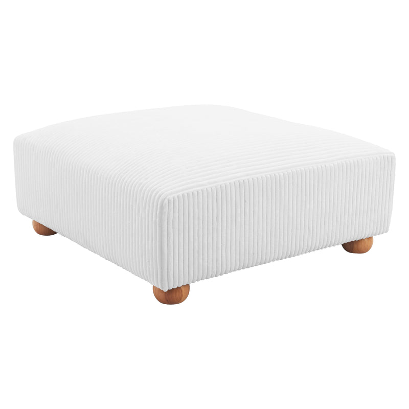 Zuo Tayte 110304 Ottoman - White IMAGE 4