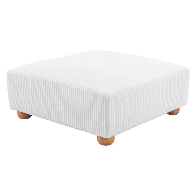 Zuo Tayte 110304 Ottoman - White IMAGE 5