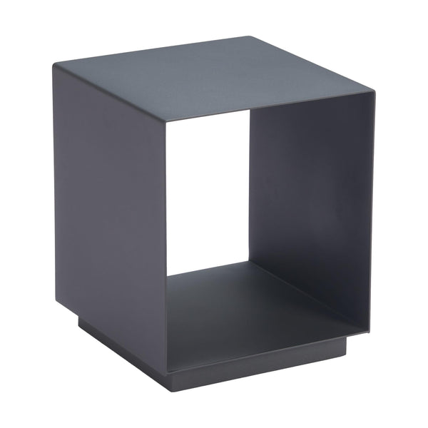 Zuo Kokos 704073 Side Table - Charcoal IMAGE 1