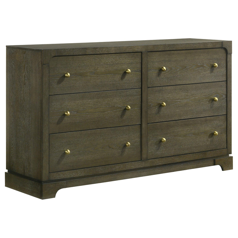 Coaster Furniture Dressers 6 Drawers 224933 IMAGE 1