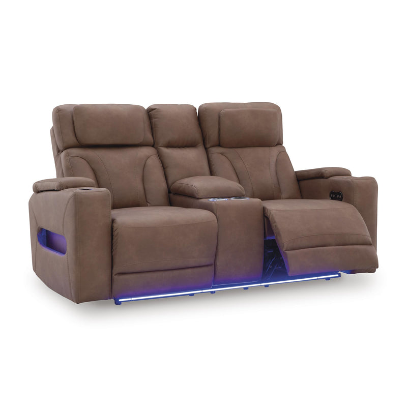 Signature Design by Ashley Clean-Slate Power Reclining Loveseat with Console PC5010118 IMAGE 2