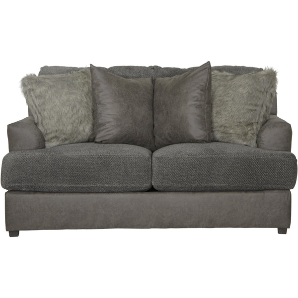 Jackson Furniture Loveseats Stationary Boulevard 3339-02 Loveseat - Smoke IMAGE 1