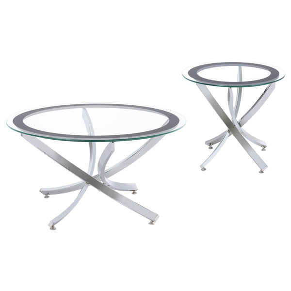 Coaster Furniture Occasional Table Set 702587/702588 IMAGE 1