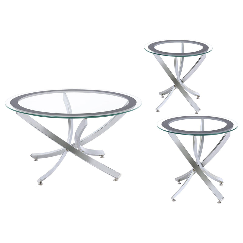 Coaster Furniture Occasional Table Set 702587/702587/702588 IMAGE 1