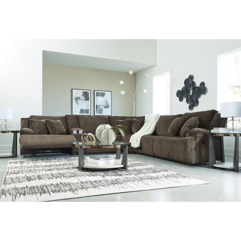 Signature Design by Ashley Top Tier Reclining Fabric Loveseat 9270540/9270541 IMAGE 4