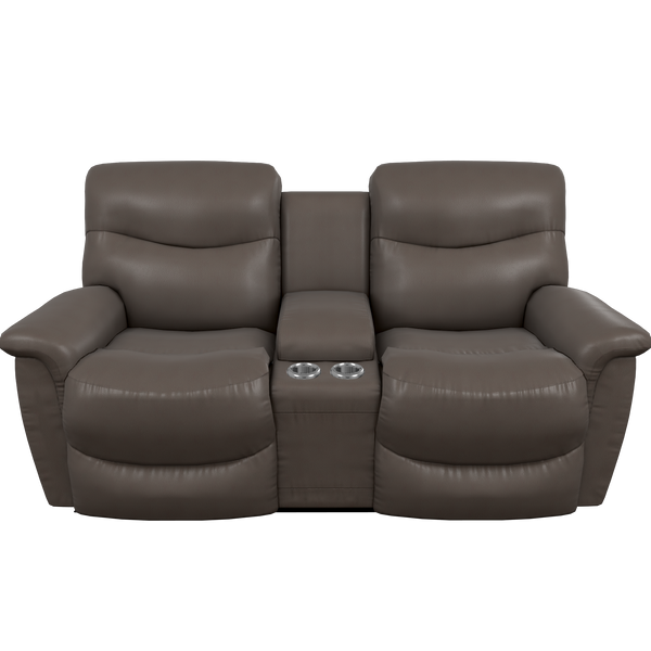 La-Z-Boy James Power Reclining Loveseat with Console, Headrest, & Lumbar U49521 LB152078