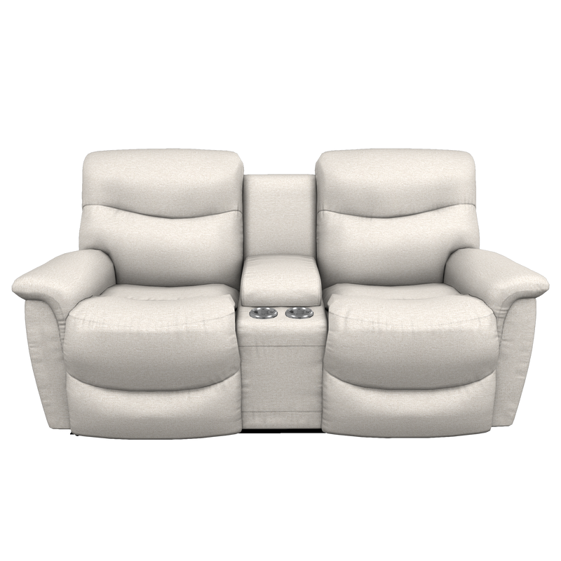 La-Z-Boy James Power Reclining Loveseat with Console, Headrest, & Lumbar U49521 C181233