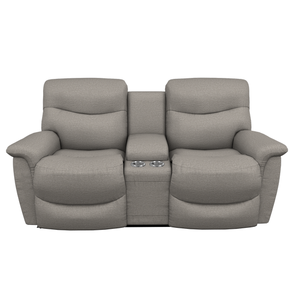 La-Z-Boy James Power Reclining Loveseat with Console, Headrest, & Lumbar U49521 C181254