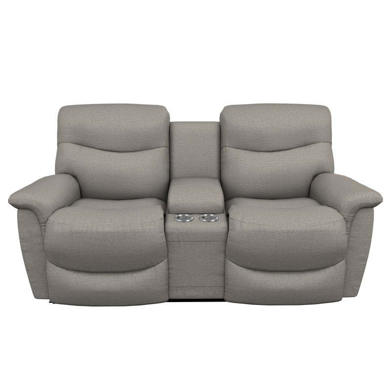 La-Z-Boy James Power Reclining Loveseat with Console, Headrest, & Lumbar U49521 C181254