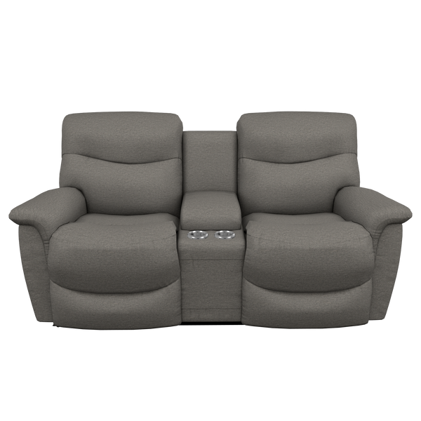 La-Z-Boy James Power Reclining Loveseat with Console, Headrest, & Lumbar U49521 C181257