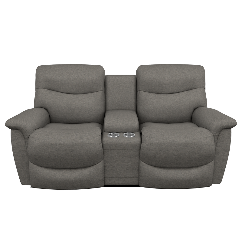 La-Z-Boy James Power Reclining Loveseat with Console, Headrest, & Lumbar U49521 C181257