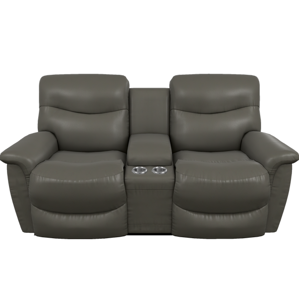 La-Z-Boy James Power Reclining Loveseat with Console, Headrest, & Lumbar U49521 LB152056