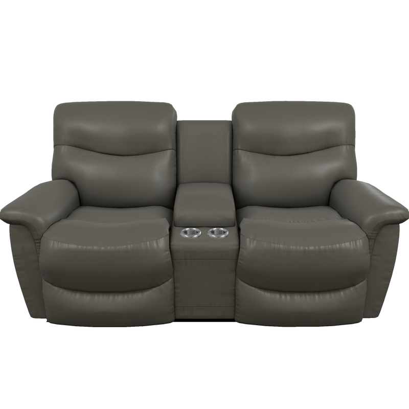 La-Z-Boy James Power Reclining Loveseat with Console, Headrest, & Lumbar U49521 LB152056