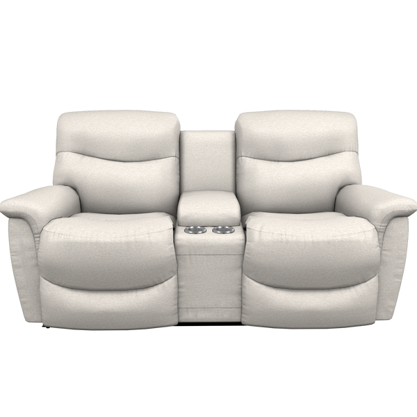 La-Z-Boy James Power Reclining Loveseat with Console, Headrest, & Lumbar X49521 C181233