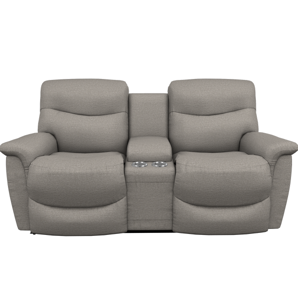 La-Z-Boy James Power Reclining Loveseat with Console, Headrest, & Lumbar X49521 C181254