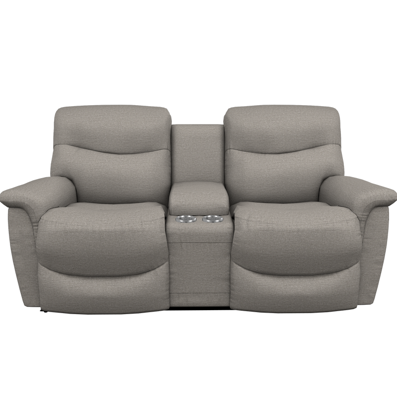 La-Z-Boy James Power Reclining Loveseat with Console, Headrest, & Lumbar X49521 C181254