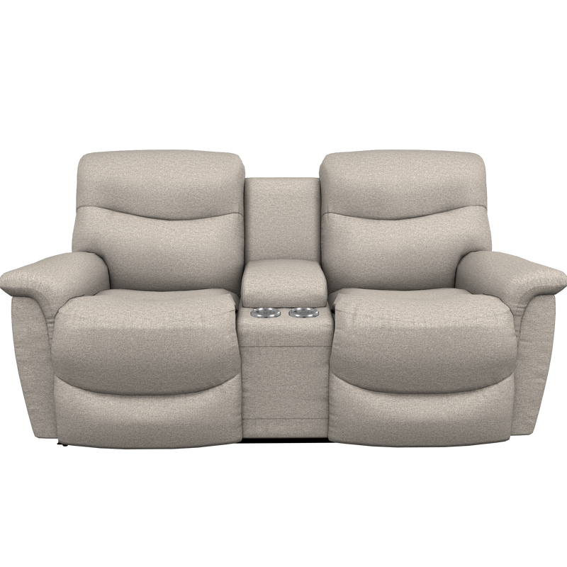 La-Z-Boy James Power Reclining Loveseat with Console, Headrest, & Lumbar X49521 C181262