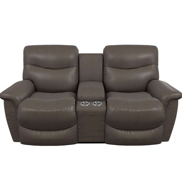 La-Z-Boy James Power Reclining Loveseat with Console, Headrest, & Lumbar X49521 LB152078