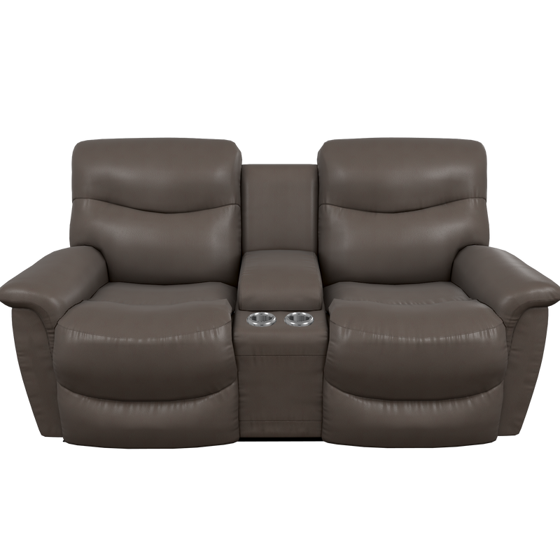 La-Z-Boy James Power Reclining Loveseat with Console, Headrest, & Lumbar X49521 LB152078